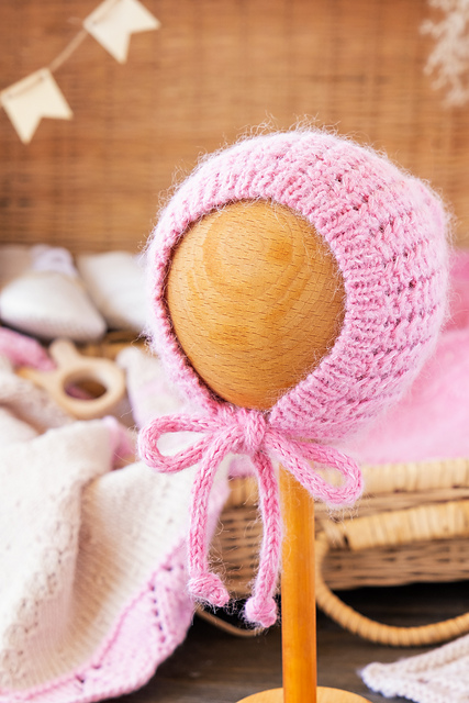 Bonnet "Pink dreams"