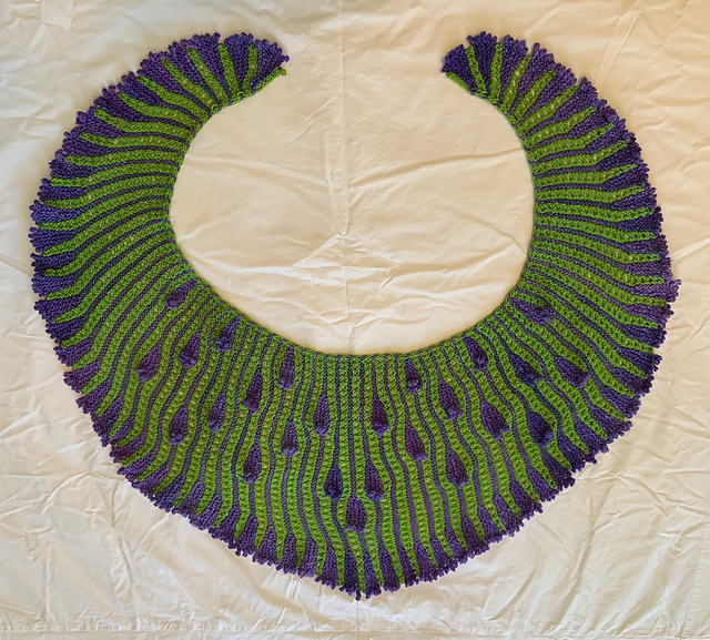 Jacaranda Season Shawl
