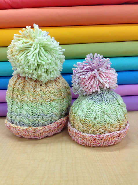Aran Splatter hat