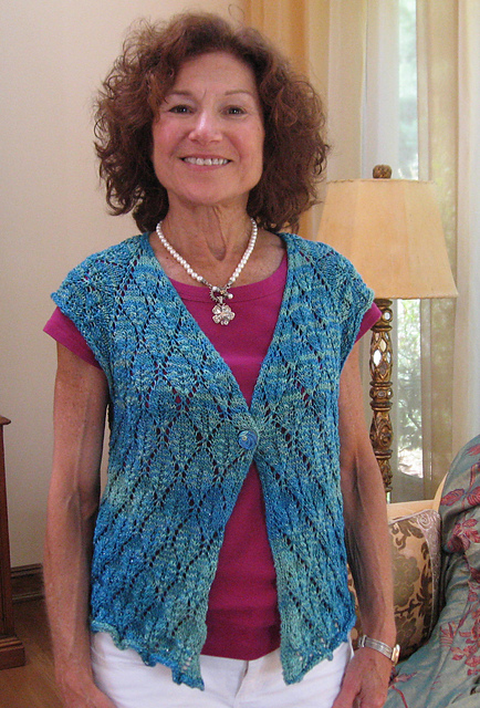 Leaf Lace Vest