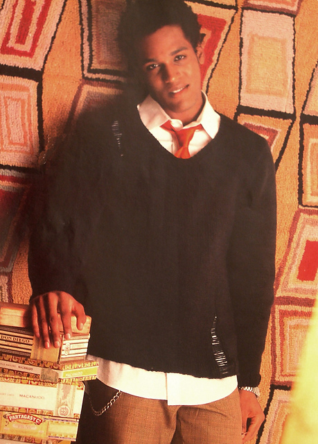 #10 Man’s Drop Stitch Pullover