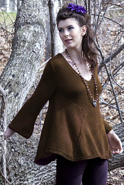 Shirley Bell-Sleeve Top