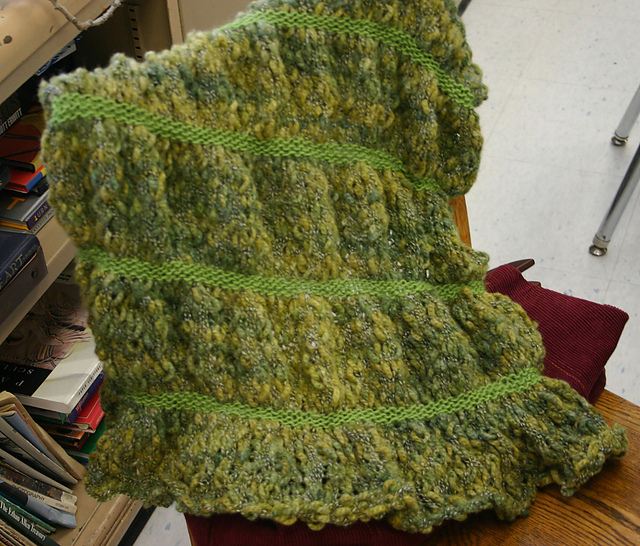 Fluffy Afghan or Lap Blanket