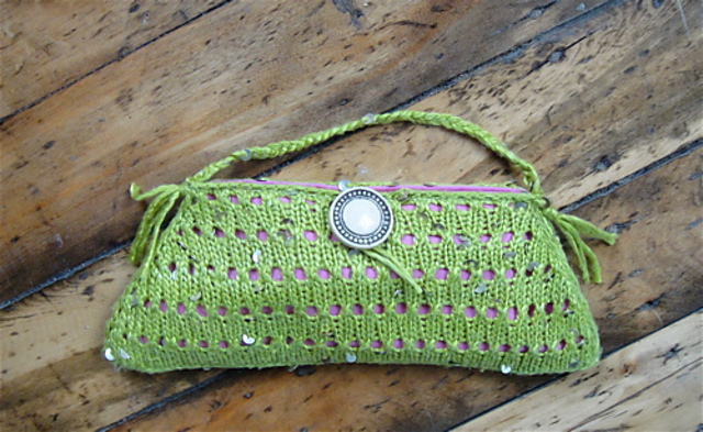 Stargazer Silk Clutch