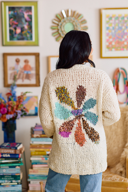 Ravelry: Awesome Blossom Cardi pattern by Amy Small