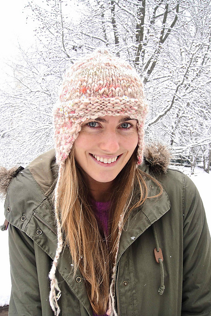 Daisy Chain Earflap Hat