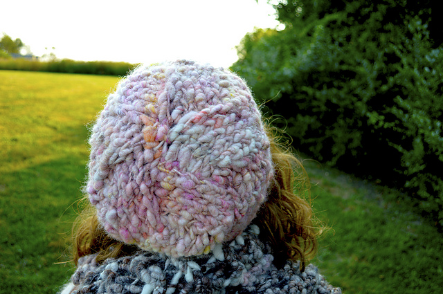 Cast Away Entrelac Beanie