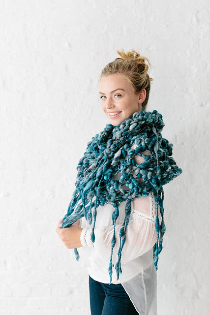 Runaway Fringe Shawl