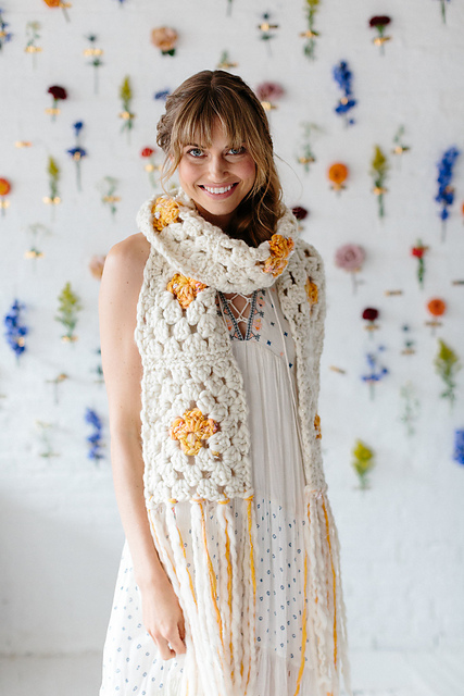 Sunshine Cloud Scarf