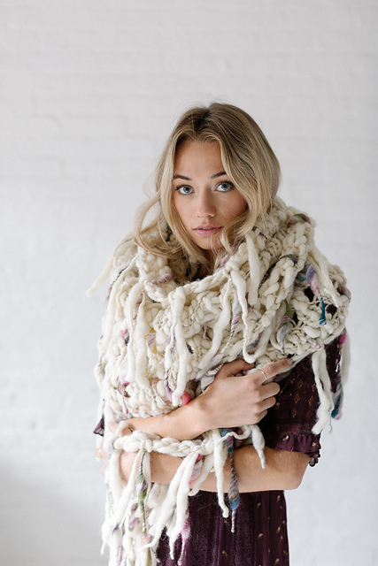 Dash Triangle Shawl