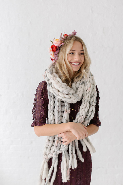 Snow Drift Scarf