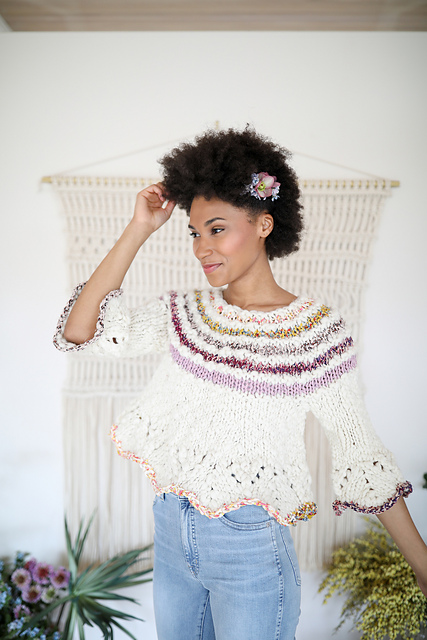 Spring Fling Sweater