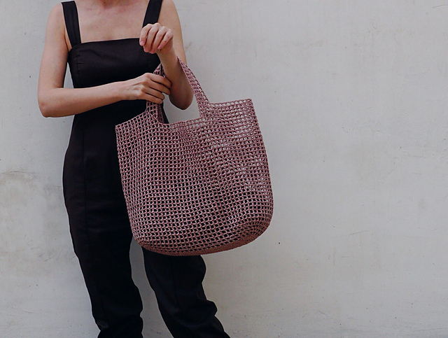Raffia Net Bag