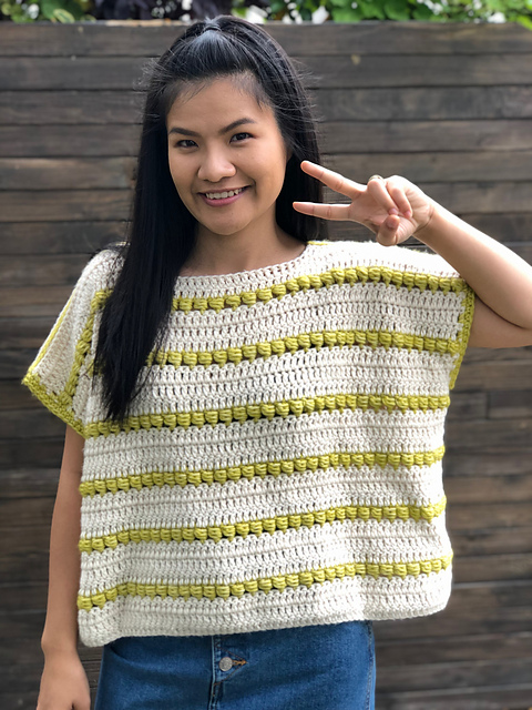 トップス Mix Yarn Crochet Top CROCHET DISTRESSED TOP | CROCHET COLD SHOULDER TOP Tutorial for a