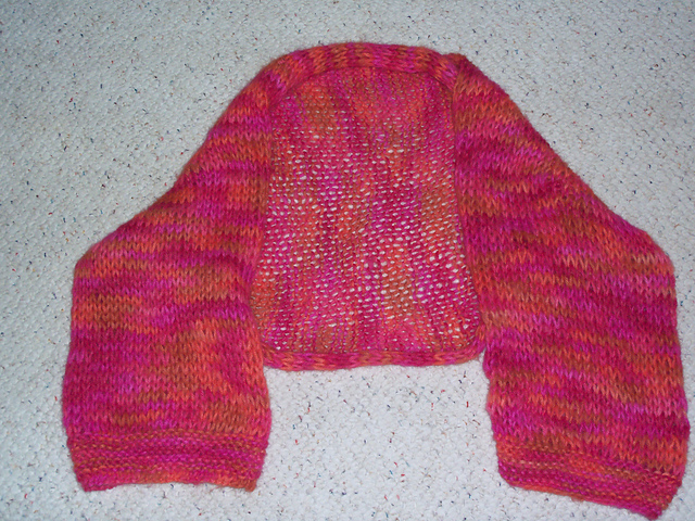 Alpaca Brush Shrug