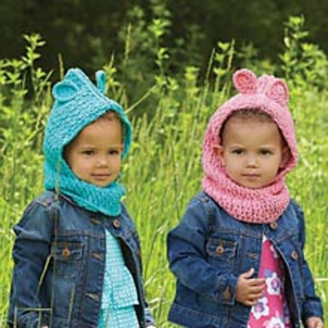 Cute as a Bear Hooded Cowl