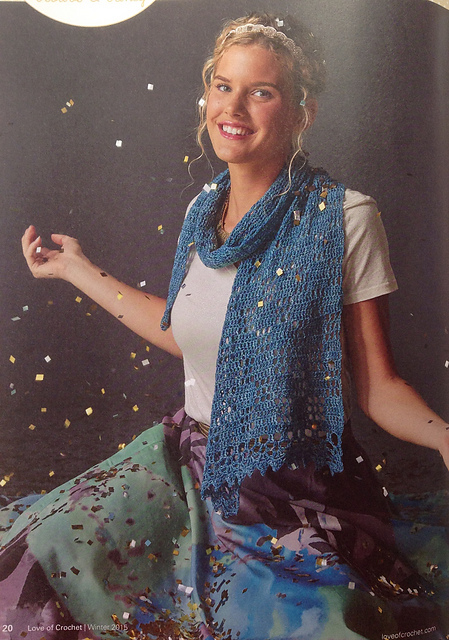 Easy Asymmetrical Scarf