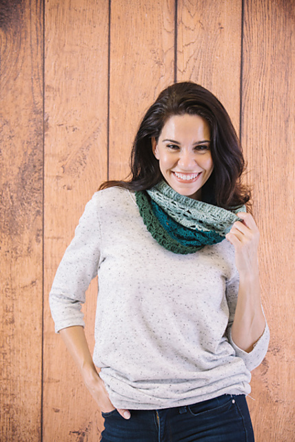 Lace Gradient Cowl