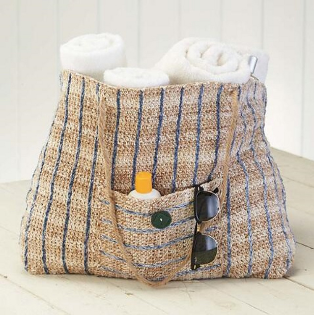 Nautical Beach Bag