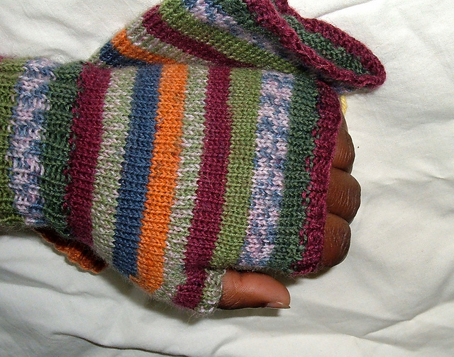 Hand-Sockie Fingerless Gloves