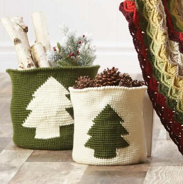 Evergreen Baskets