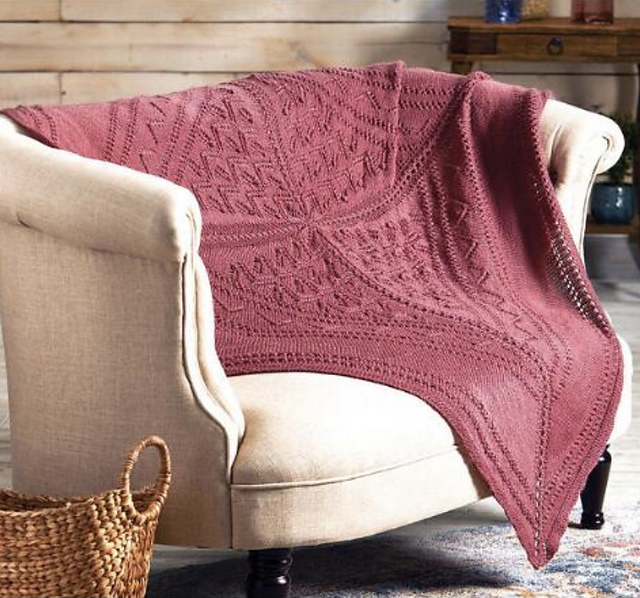 Vintage Charm Motif Afghan