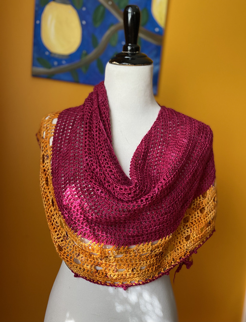 Chasmanthe Shawl