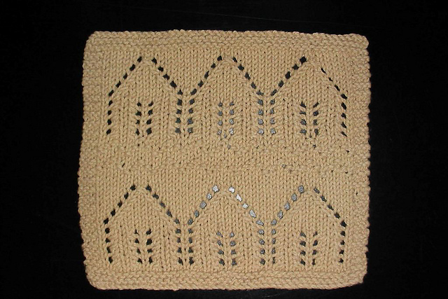 Maisons (Houses) Dishcloth