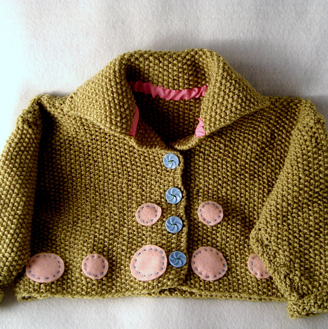 Bubbles Baby Sweater