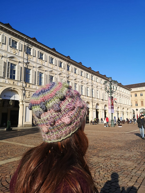 Christmas bobbles hat