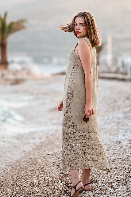 beach dress knitting pattern Pebble Dress Knitting Pattern: Beach Cotton Cover-up (ENGLISH PDF Digital  Document)