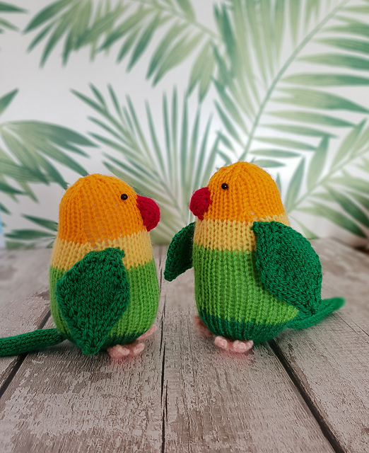 Lucy and Larry the Lovebirds