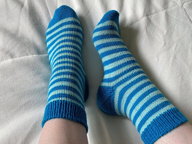 Easy Striped Socks