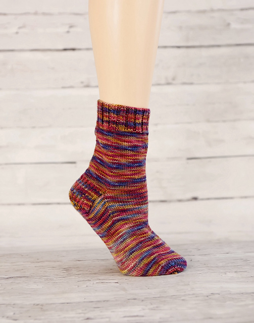 Colorplay Stockinette Sock