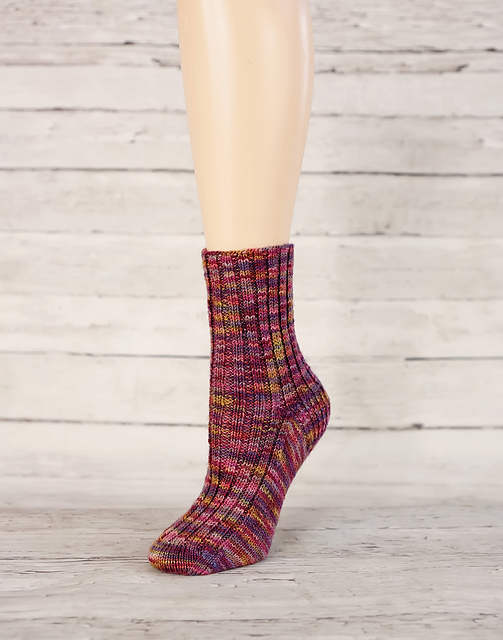 Colorplay Ribbed Sock