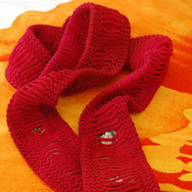 Red Light District Peekaboo Scarf