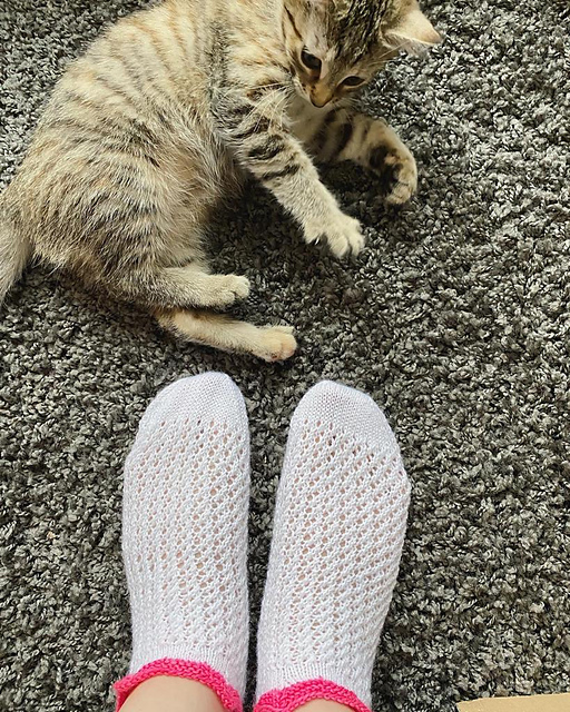 Lacy Little Sneaker Socks