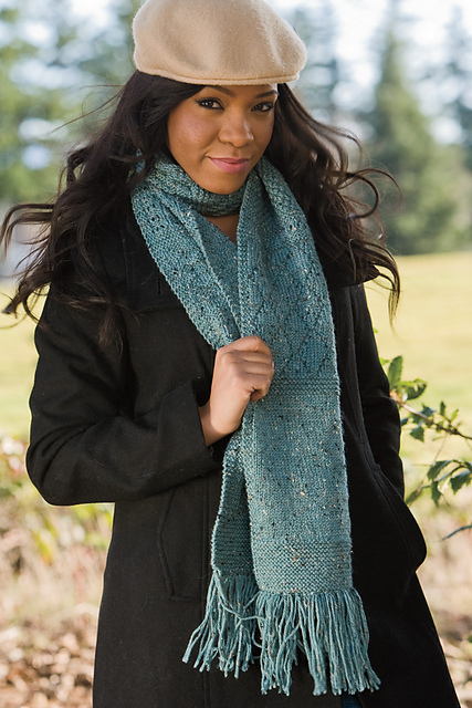 Pattern Sampler Scarf