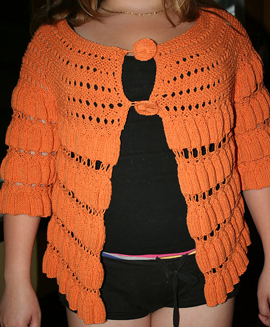 05 Cardigan manches courtes