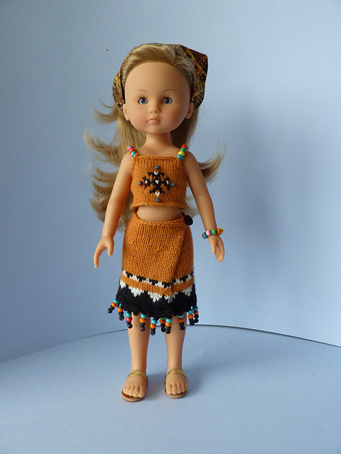 Marie en Afrique - Les Chéries doll