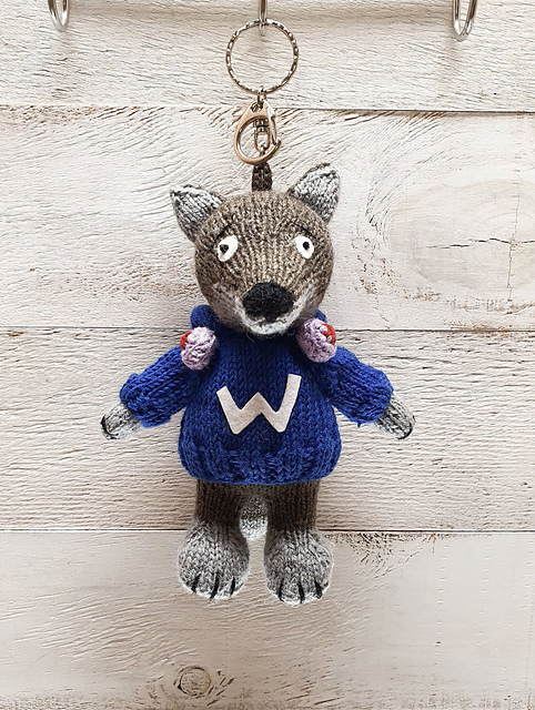Wolf for Key ring