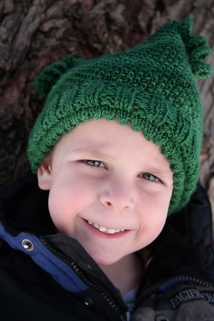 Curly Q Jester Hat