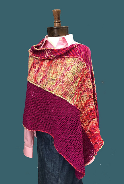 Shimmering Tulip Poncho