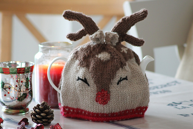 Ruby Reindeer Tea Cosy