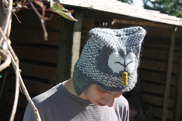 Owl Hat With Earflaps