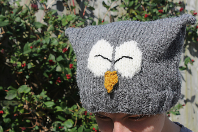 Owl Slouchy Hat