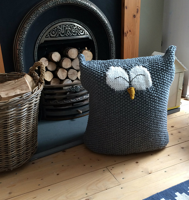 Owl Floor Pouf