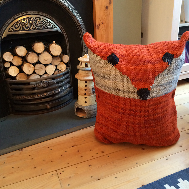 Fox Floor Pouf