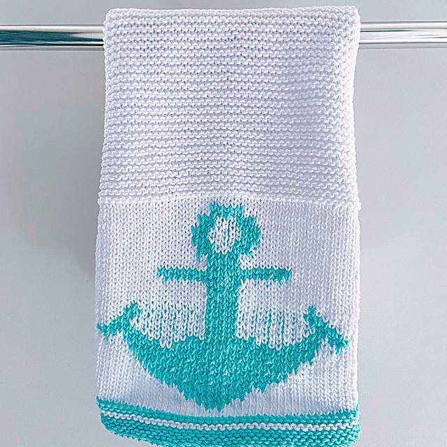 Anchors Aweigh Cotton Towel