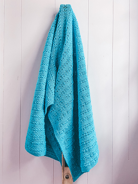Where the Shore Meets the Sky Shawl